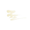 Product swatch of a clear, glossy liquid brow tonic