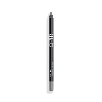 A sleek black waterproof eyeliner pencil with a pointed tip for precise application, branded with "OFIR" in white lettering.