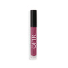 Clear tube of a rich berry pink liquid lip gloss with a black cap