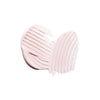 Soft pink cream with a smooth, textured application, highlighting its luxurious and hydrating formulation.