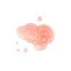 Shimmering pink gel with smooth texture and small, scattered droplets.