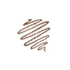 chcolate brow trace pencil stroke showcasing a brown pigmentation on a white background
