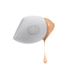 makeup sponge with liquid foundation dripping