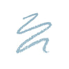 blue eye liner pencil stroke  on a white background