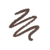 brown eye liner pencil stroke  on a white background