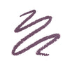 violet eye liner pencil stroke  on a white background
