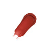 brick brown red lip-gloss swatch with a smooth, shiny, and glossy texture