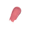 dusty rose pink lip-gloss swatch with a smooth, shiny, and glossy texture