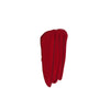 deep red swatch of liquid lipstick with a  smooth texture 