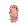 Soft pink powdered blush with a smooth, lightweight texture on a white background.