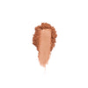 Medium terracotta brown crushed powder swatch with a smooth center and textured edges