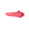 Swatch of a creamy deep pink blush, shown in a smooth horizontal smear on a white background