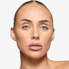 Full face make up look showcasing a 
berry pink lip liner