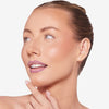 Full face make up look showcasing a 
mauve lip liner