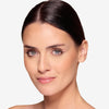 Full face make up look showcasing an earthy eyeshadow