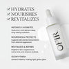 Hydrating serum featuring hyaluronic acid to deliver deep, lasting moisture, nourishes and protects the skin barrier, revitalizes by brightening and evening tone, and provides a glossy finish.