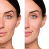 Side-by-side comparison highlighting skincare results, with smoother, more radiant skin texture on the right labeled "After."