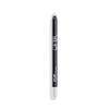 A black waterproof eye pencil from OFIR, featuring a sharpened tip and sleek design, ideal for precise and long-lasting application.