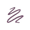 A swirled stroke of deep mauve eyeliner or lip liner with a textured finish on a white background, showcasing the product's rich pigmentation.