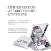 Limited edition eyeshadow palette featuring four starry shades with a crease-free, pearlescent formula inspired by Future Dusk, the 2025 Color of the Year.