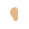 A smooth, creamy beige cosmetic product swatch with a glossy finish on a white background.