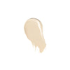 A smooth, creamy beige makeup swatch with a glossy finish.