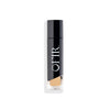Elegant black bottle of foundation with "OFIR" branding, featuring a sleek, modern design.